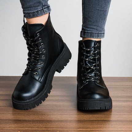 Botas Madelinne - Negro - Tienda Nébula
