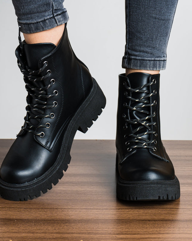 Botas Madelinne - Negro - Tienda Nébula