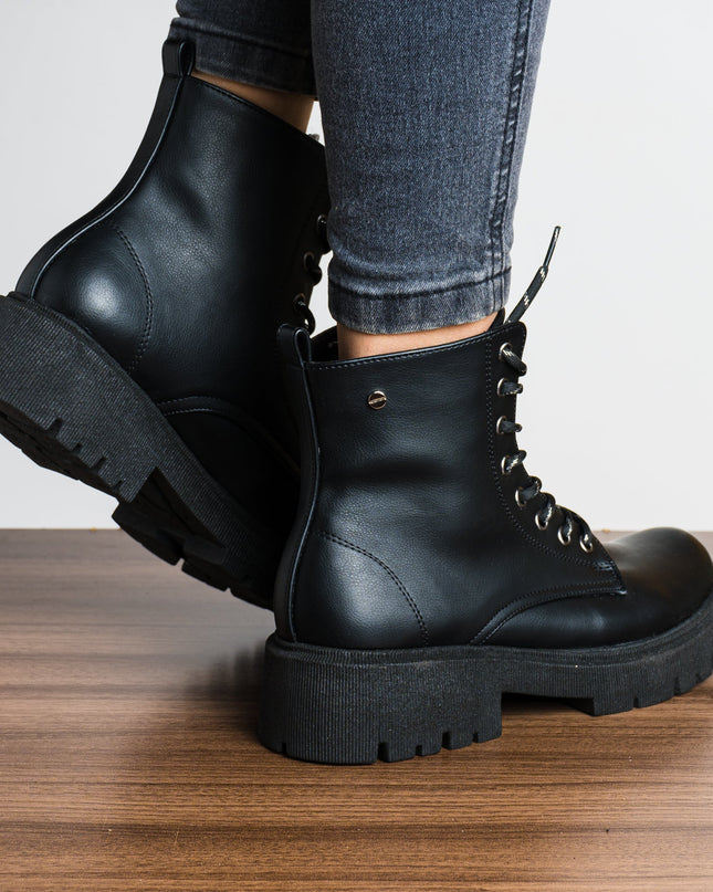 Botas Madelinne - Negro - Tienda Nébula