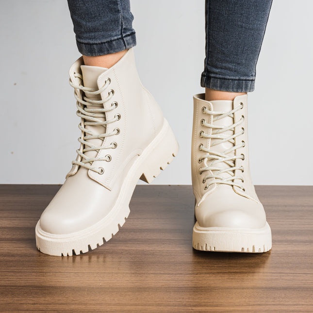 Botas Madelinne - Nude - Tienda Nébula