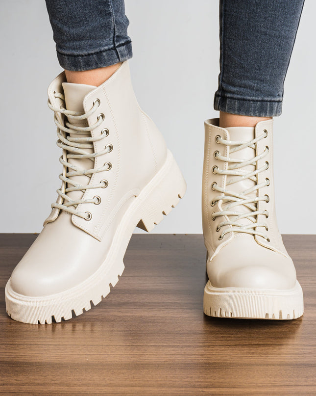 Botas Madelinne - Nude - Tienda Nébula