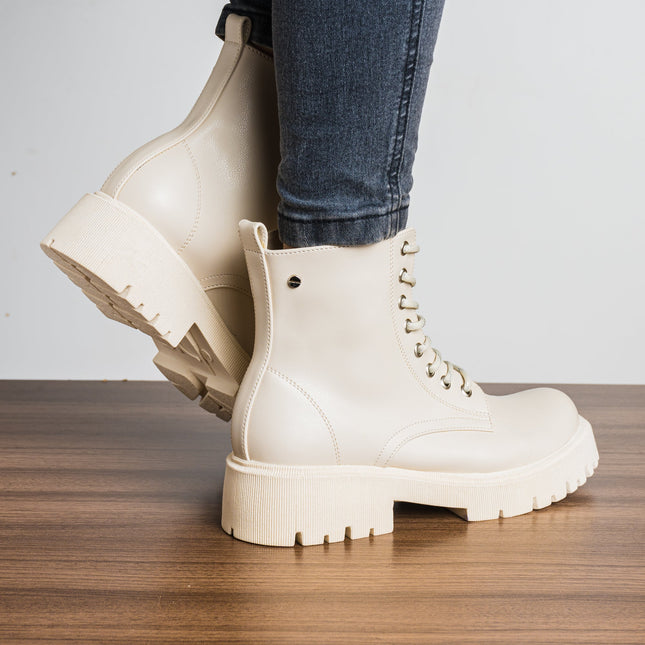 Botas Madelinne - Nude - Tienda Nébula