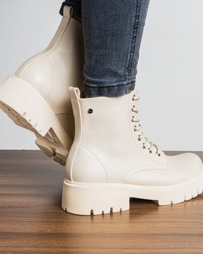 Botas Madelinne - Nude - Tienda Nébula