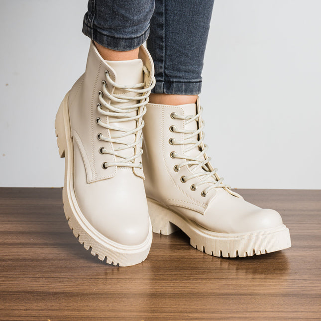 Botas Madelinne - Nude - Tienda Nébula