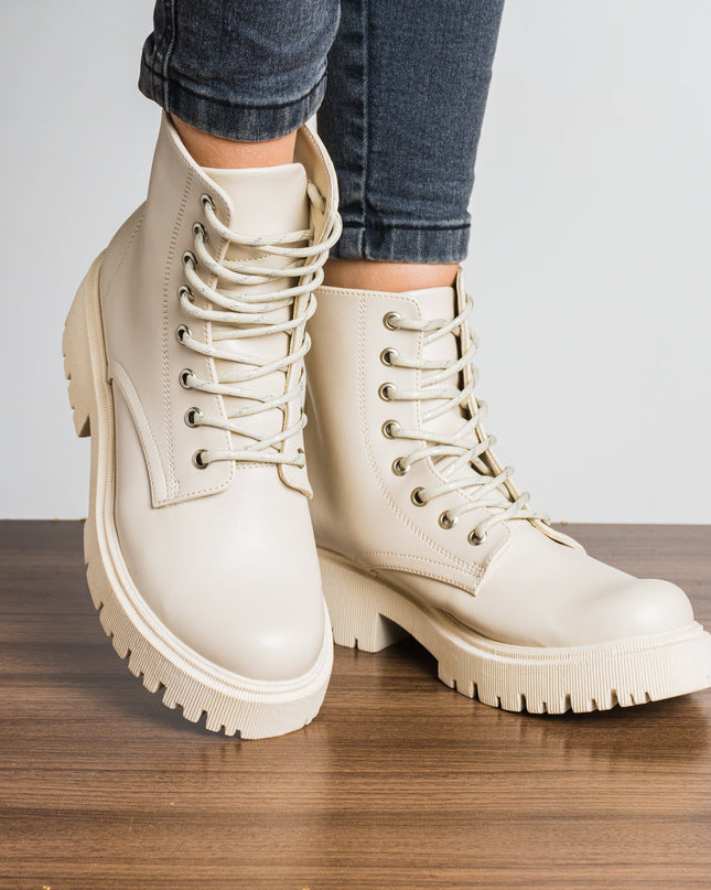Botas Madelinne - Nude - Tienda Nébula