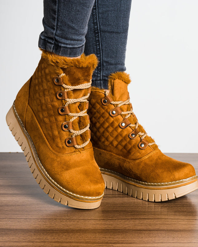 Botas Milusky - Camel - Tienda Nébula