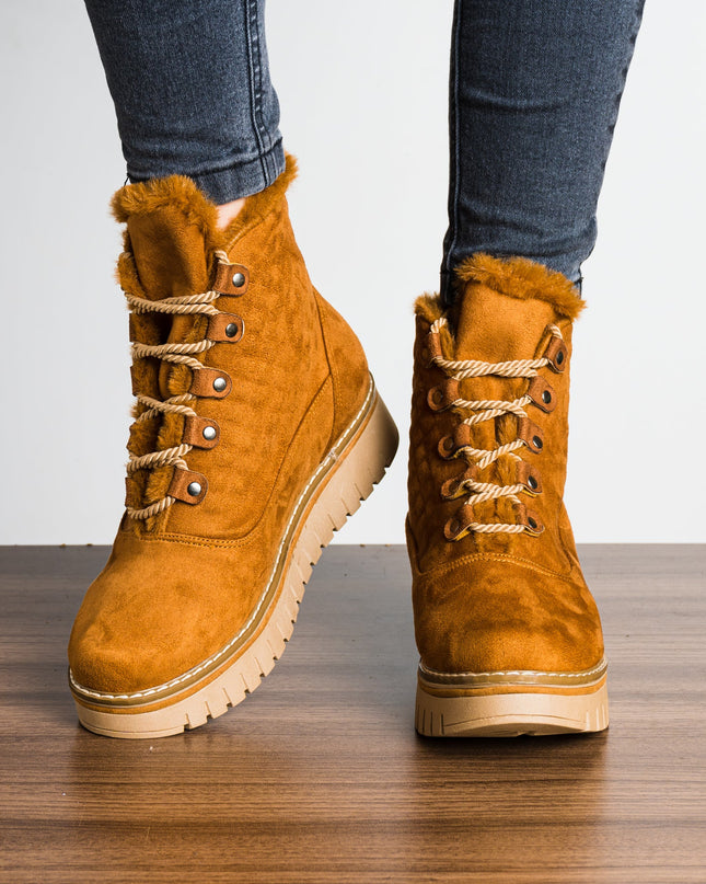 Botas Milusky - Camel - Tienda Nébula
