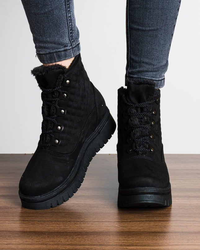 Botas Milusky - Negro - Tienda Nébula