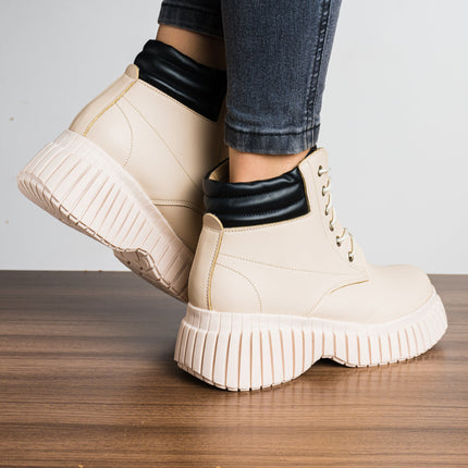 Botas Mindrah - Beige - Tienda Nébula