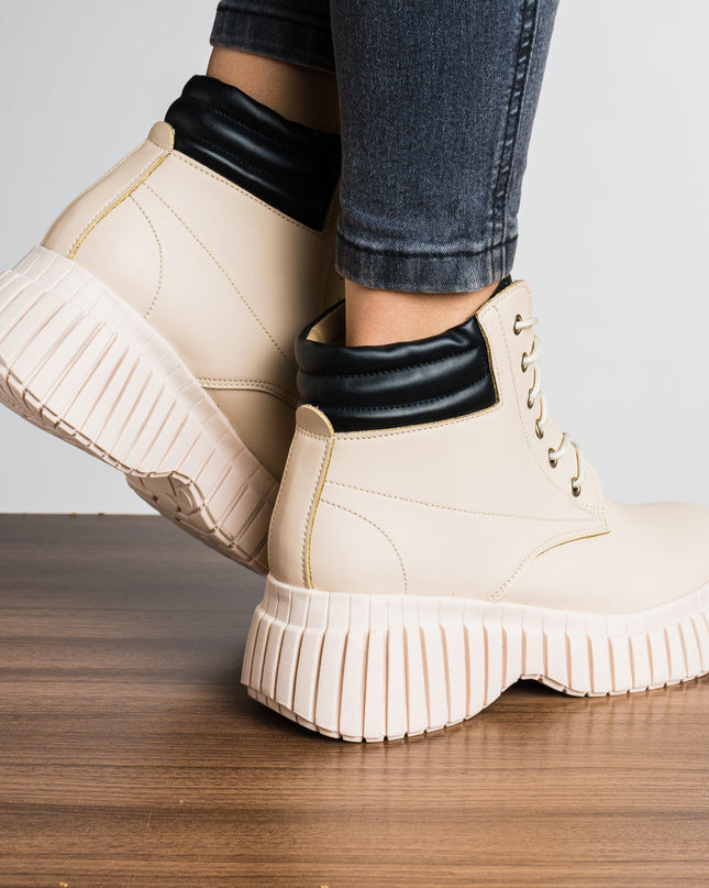Botas Mindrah - Beige - Tienda Nébula
