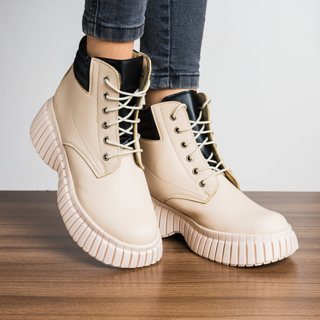 Botas Mindrah - Beige - Tienda Nébula
