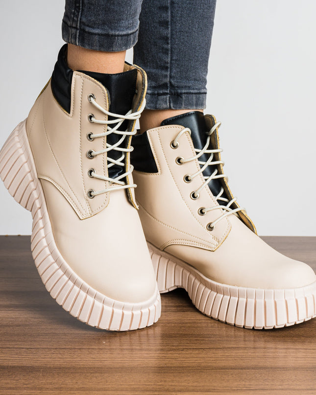 Botas Mindrah - Beige - Tienda Nébula