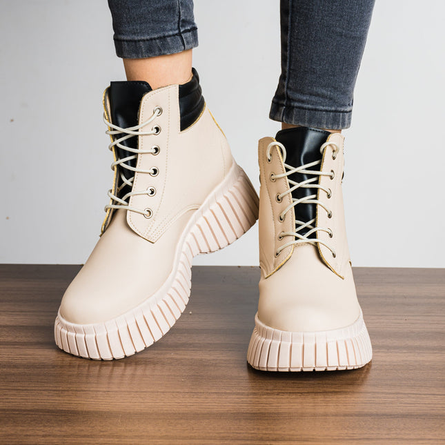 Botas Mindrah - Beige - Tienda Nébula