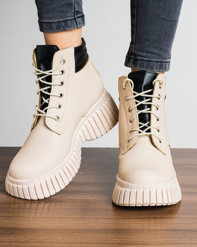 Botas Mindrah - Beige - Tienda Nébula