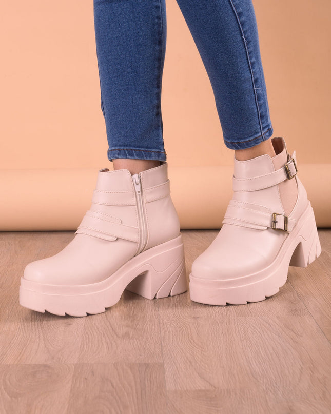Botas Naha - Nude - Tienda Nébula