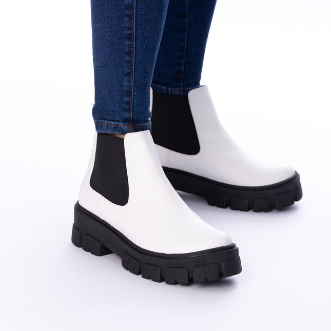 Botas Oruro - Blanco - Tienda Nébula