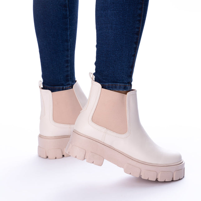 Botas Oruro - Nude - Tienda Nébula