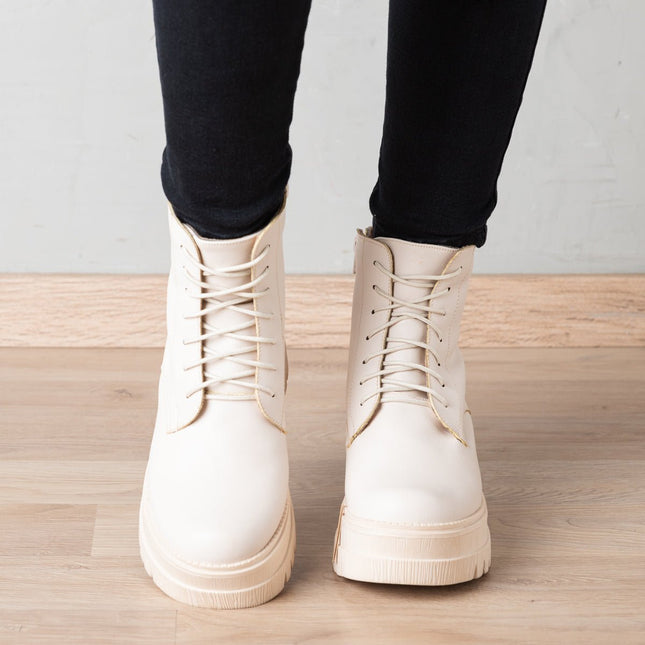 Botas Pevtz - Nude - Tienda Nébula