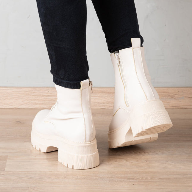 Botas Pevtz - Nude - Tienda Nébula