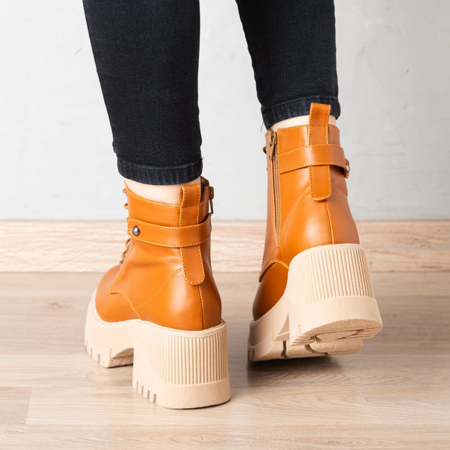 Botas Phayl - Camel - Tienda Nébula
