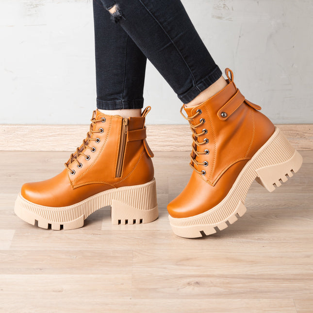 Botas Phayl - Camel - Tienda Nébula