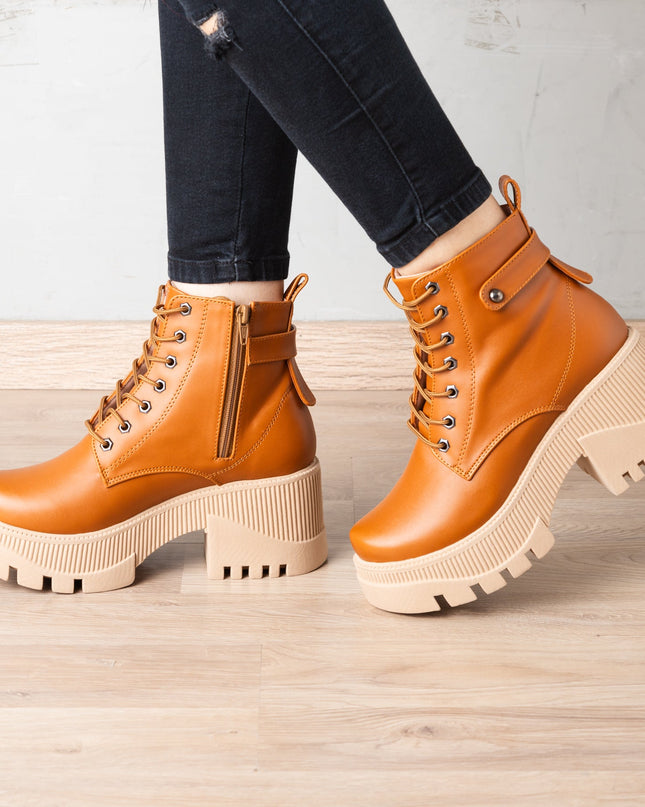 Botas Phayl - Camel - Tienda Nébula
