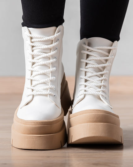 Botas Plakyt - Blanco - Tienda Nébula