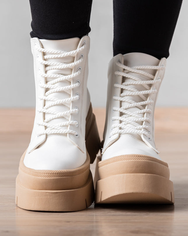 Botas Plakyt - Blanco - Tienda Nébula