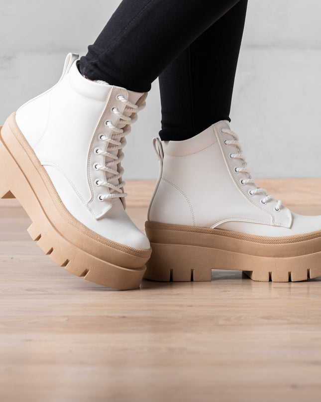 Botas Plakyt - Blanco - Tienda Nébula