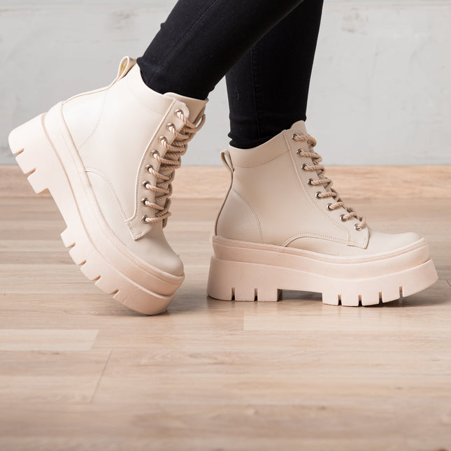 Botas Plakyt - Nude - Tienda Nébula
