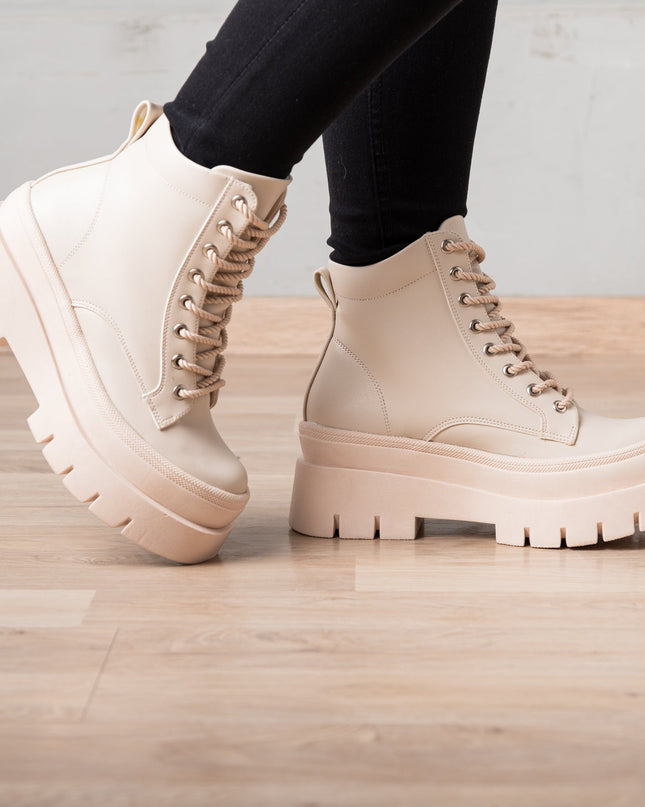 Botas Plakyt - Nude - Tienda Nébula