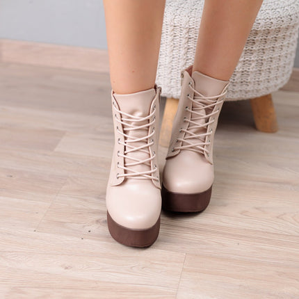 Botas Razgrad - Beige - Tienda Nébula
