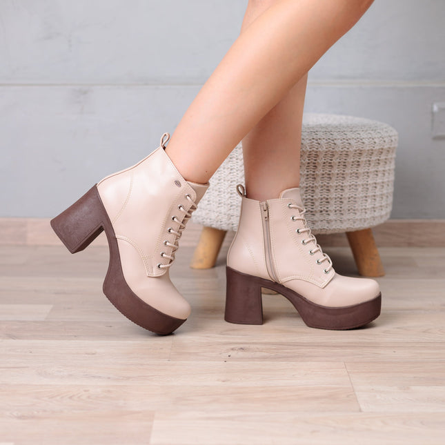 Botas Razgrad - Beige - Tienda Nébula