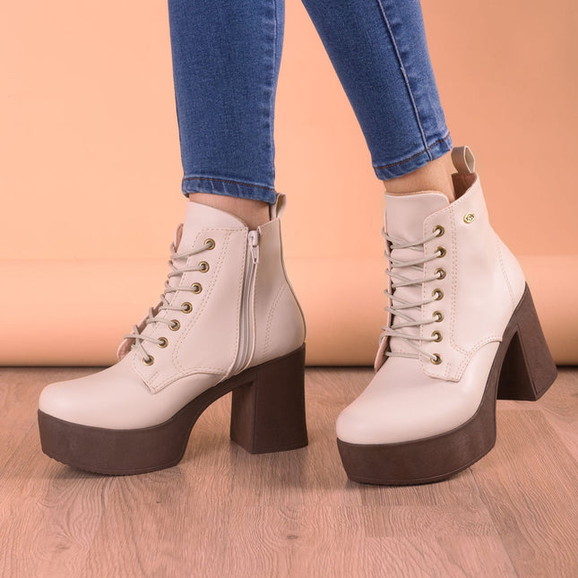 Botas Razgrad - Hueso - Tienda Nébula