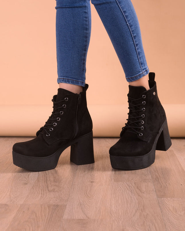 Botas Razgrad - Negro Gamuza - Tienda Nébula