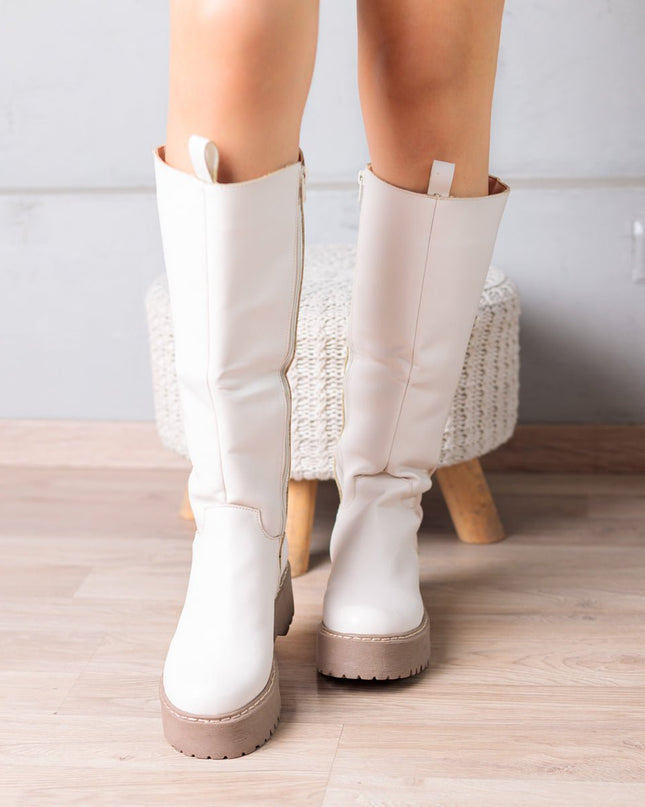 Botas Rexy - Nude - Tienda Nébula