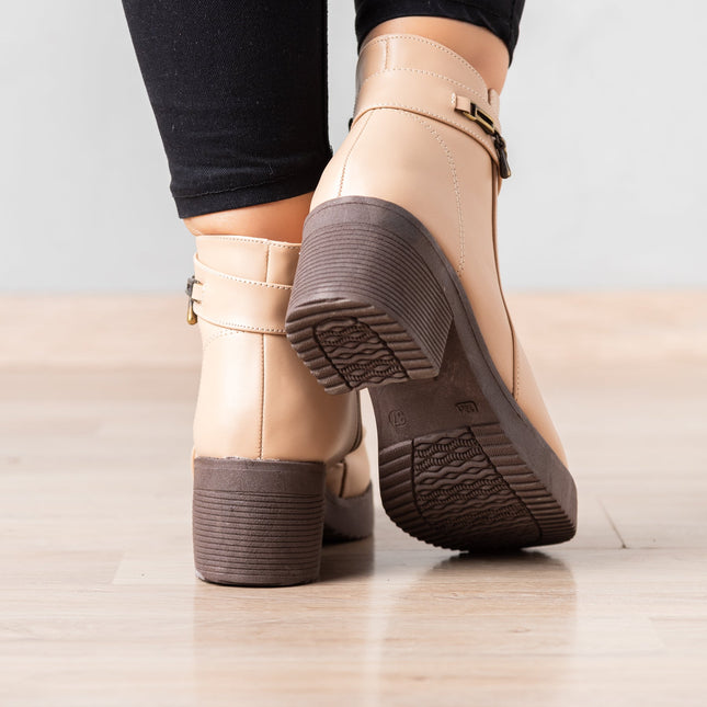 Botas Santicz - Nude - Tienda Nébula