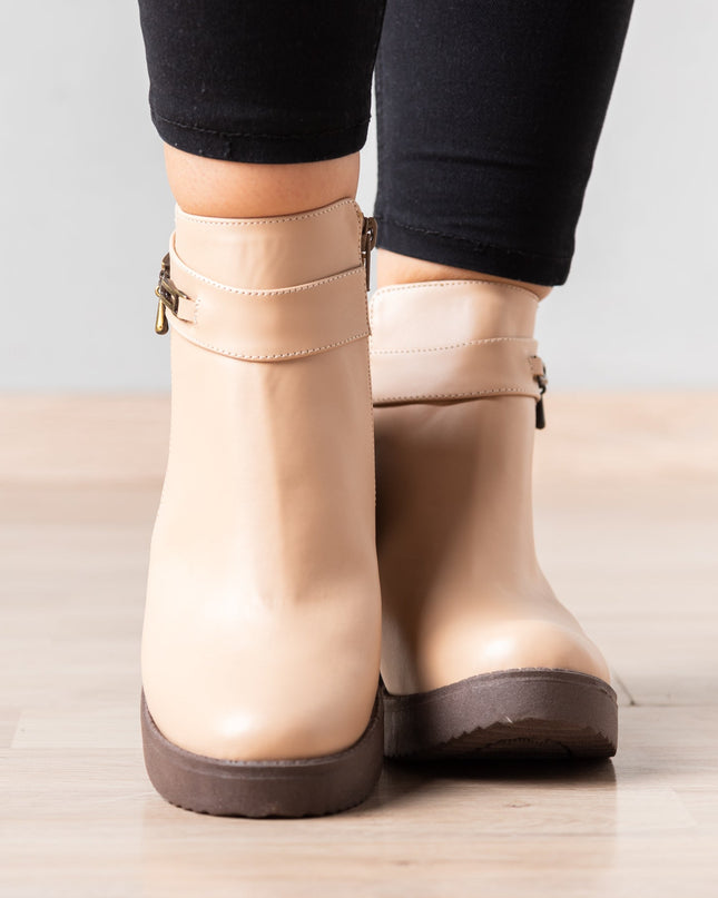 Botas Santicz - Nude - Tienda Nébula