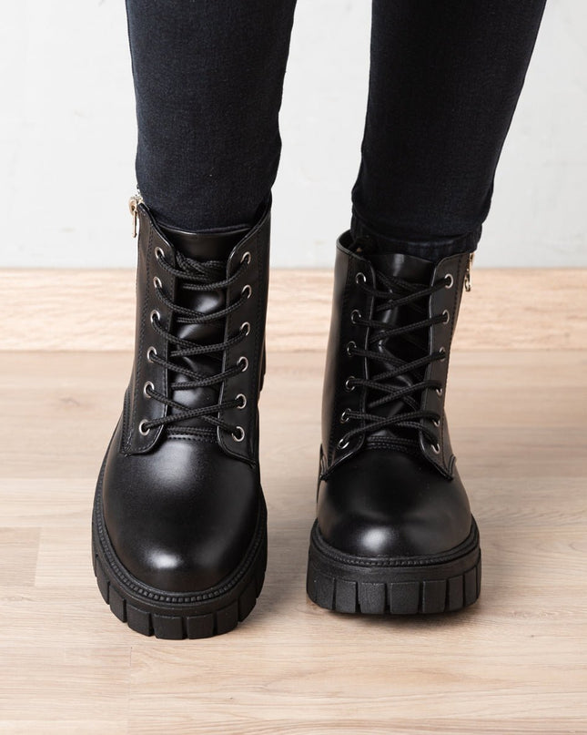 Botas Shinny - Negro - Tienda Nébula