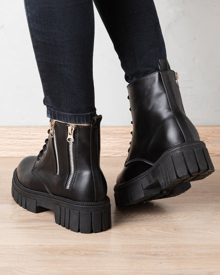 Botas Shinny - Negro - Tienda Nébula
