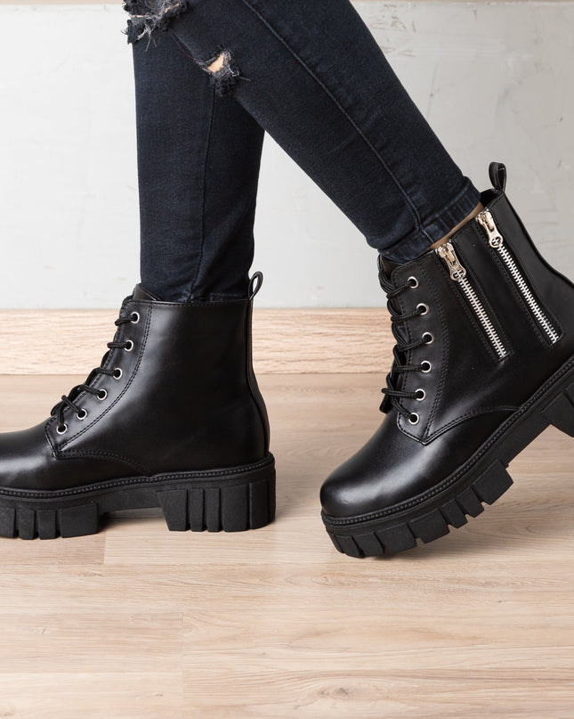 Botas Shinny - Negro - Tienda Nébula