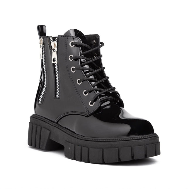 Botas Shinny - Negro Charol - Tienda Nébula