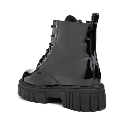 Botas Shinny - Negro Charol - Tienda Nébula