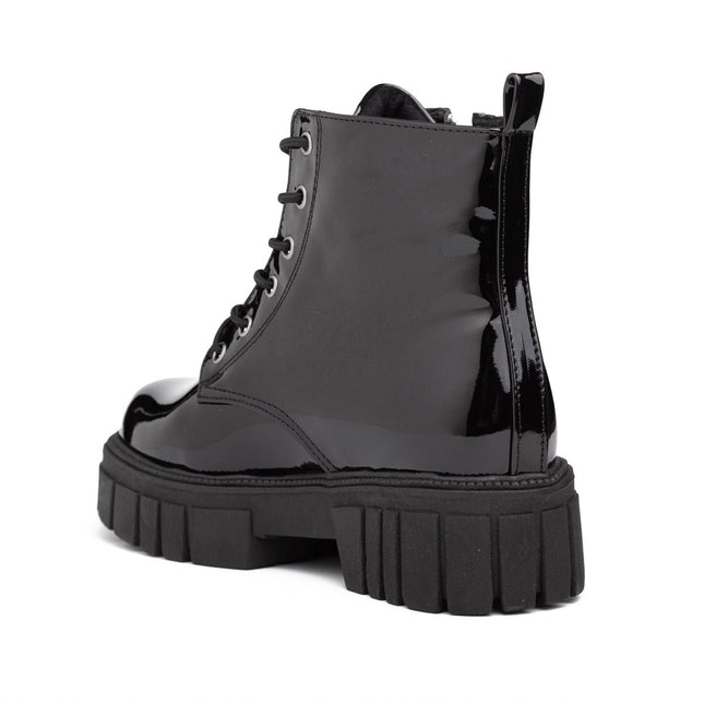 Botas Shinny - Negro Charol - Tienda Nébula