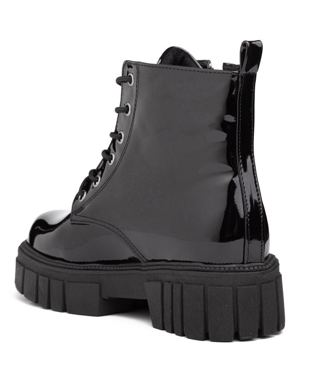 Botas Shinny - Negro Charol - Tienda Nébula