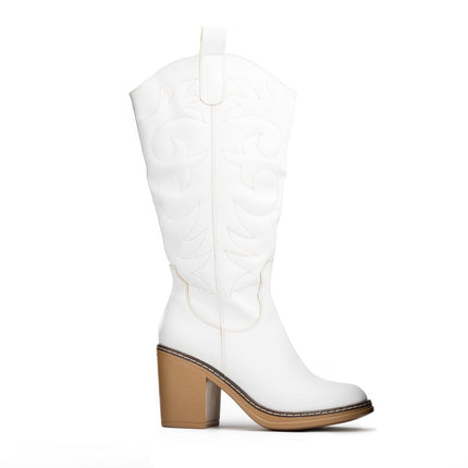 Botas Snaker - Blanco - Tienda Nébula