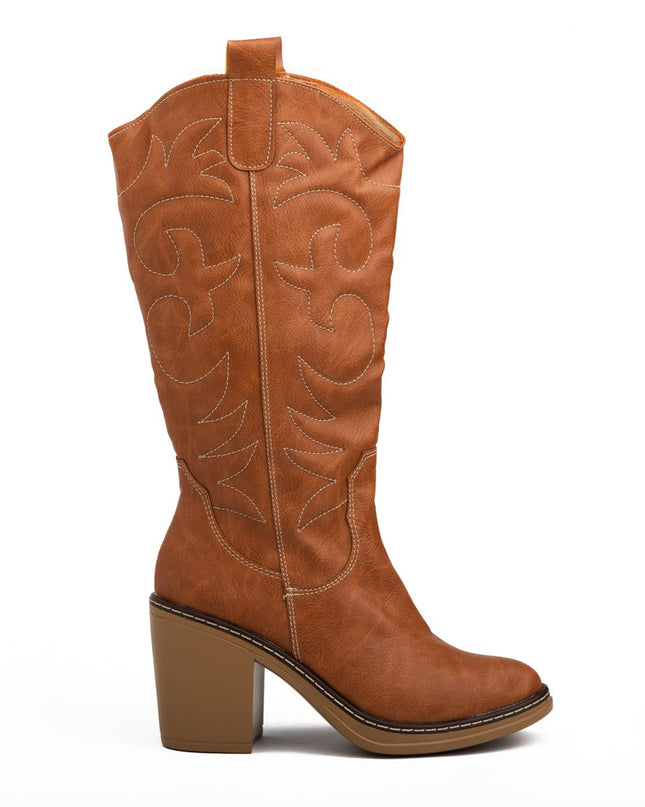 Botas Snaker - Camel - Tienda Nébula