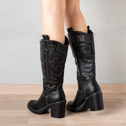 Botas Snaker - Negro - Tienda Nébula