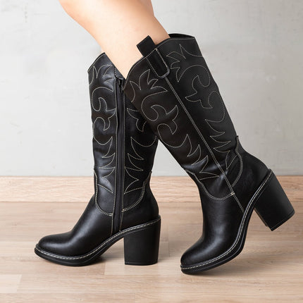 Botas Snaker - Negro - Tienda Nébula