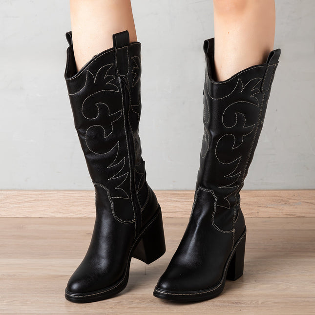Botas Snaker - Negro - Tienda Nébula